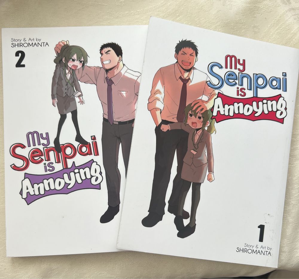 Manga/comics My senpai is annoying 1 и 2 част/volumes.