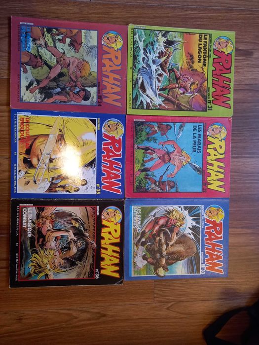 Rahan Nouvelle Collection Bimestriel colectie completa 1-36