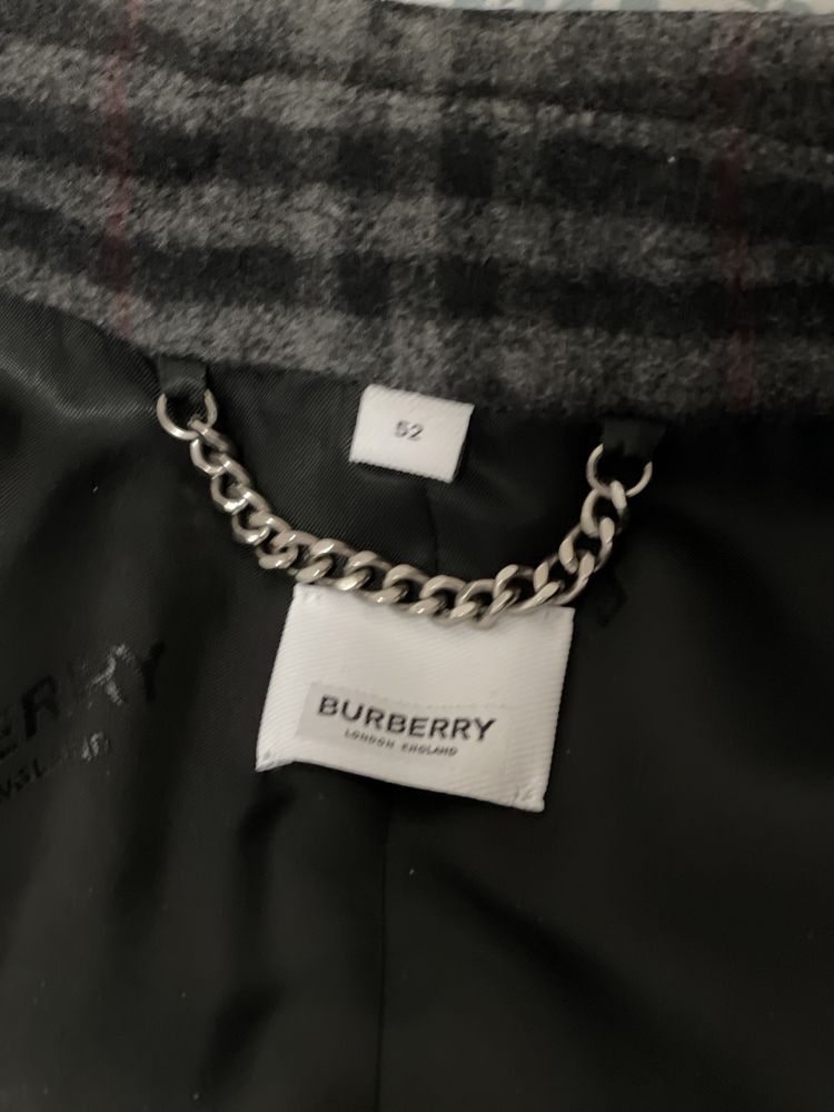 Palton bărbătesc Burberry mărime 52/XXL