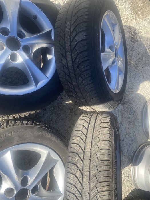 Джанти 15ки 5х100 с зимни гуми