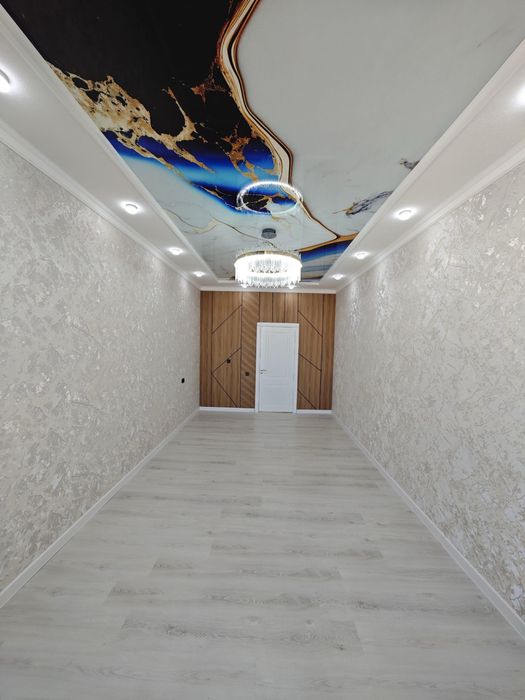 Евро Ремонт Квартира Сотилади 3 хона 7 этаж  18 мкр орентир 22 мактаб