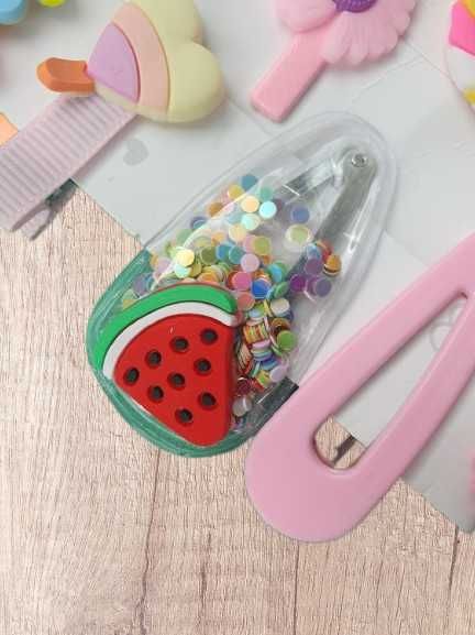 Cleme și accesorii de păr colorate pentru fetițe și fete Model 3
