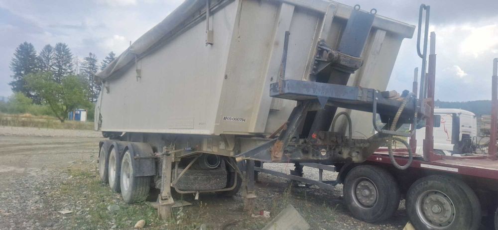 cap tractor VOLVO si semiremorca basculabila aluminiu