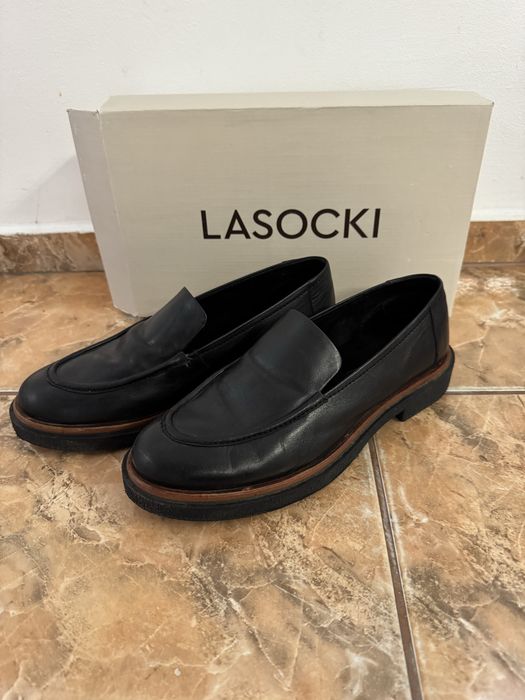 Лоуфъри/ мокисини Lasocki естествена кожа, 40