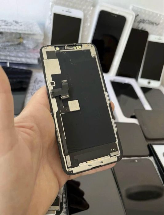 ОРИГИНАЛЕН дисплей за iPhone 15 SE X Xs 11 12 13 14 PRO MAX mini Plus