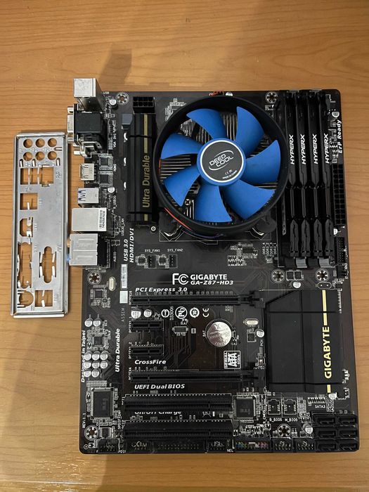 Комплект CPU+MB+RAM / Gigabyte GA-Z87-HD3+Intel® i7-4770+16GB 1600 MHz
