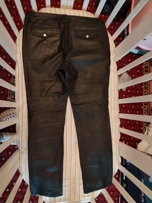 Новые, из натуральной кожи, штаны. 48-50 размер.
