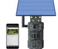 4G Ловна камера + с.панел и приложение, наблюдение в реално време UCON