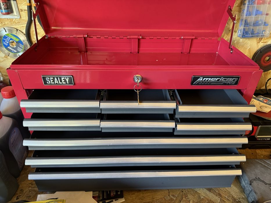 Dulap Sealey 9 sertare gol nou + bonus