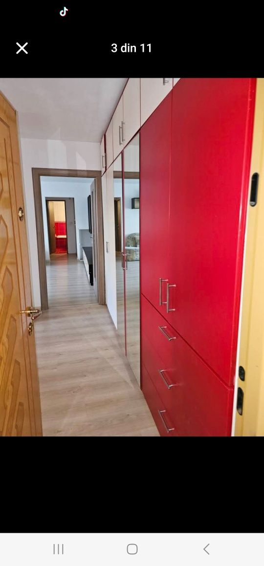 Închiriez apartament cu doua camere semidecomandat zonă 1MAI pe regim