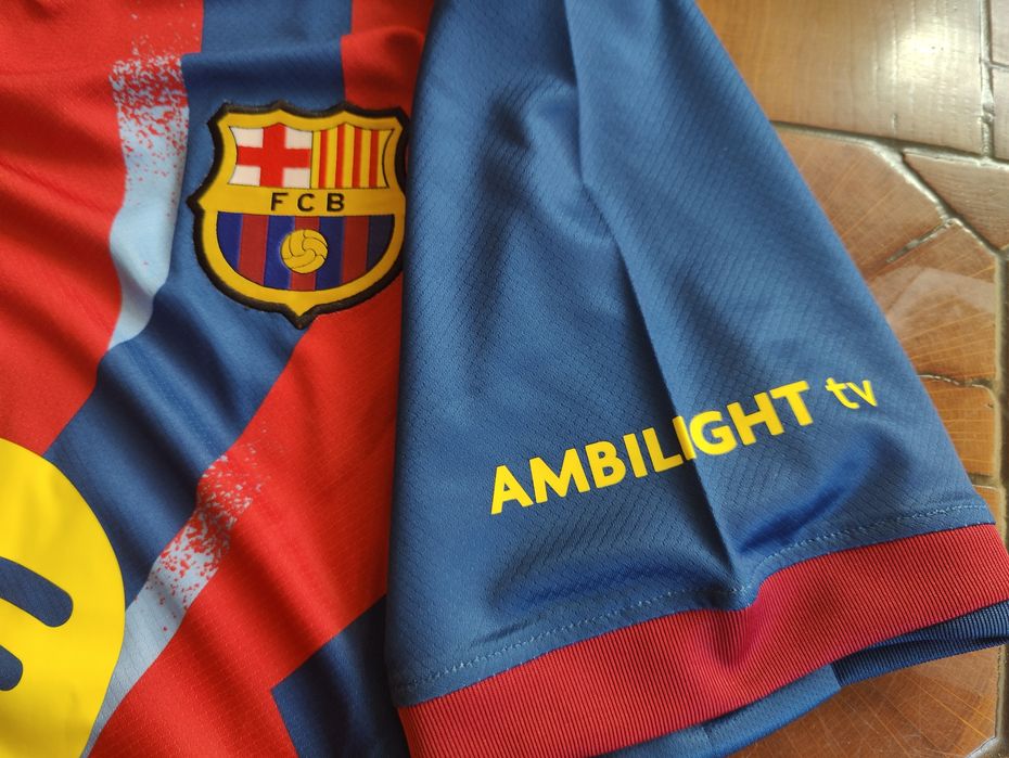 Футболни тениски Barcelona 2025/2026 4th El clasico и special