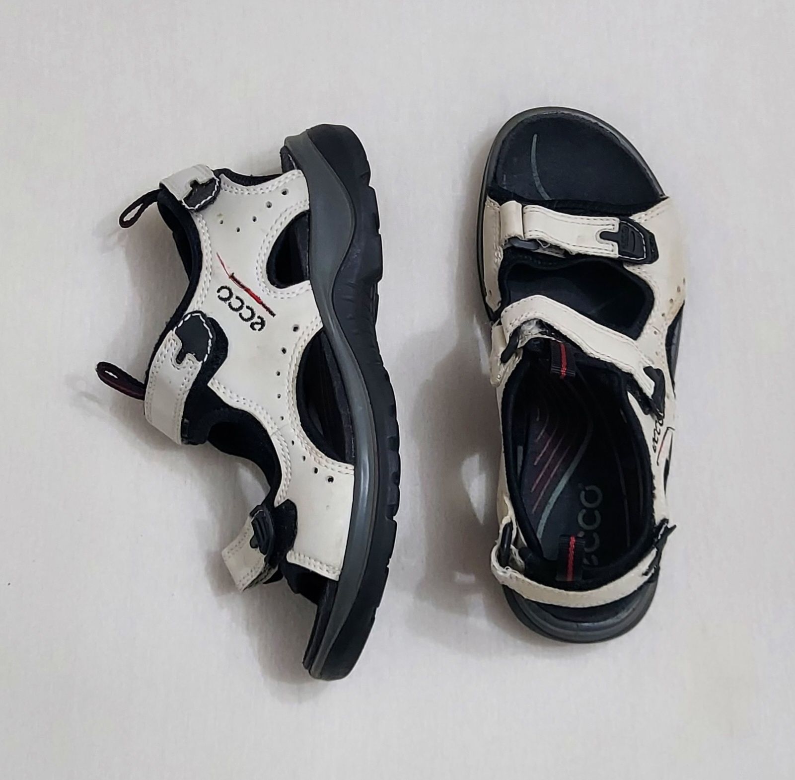 Sandale ECCO Receptor Offroad, piele Nubuk, ptr trekking munte oraș 37