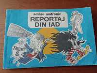 Carte de colecție Reportaj din iad de Adrian Andronic (caricaturi)