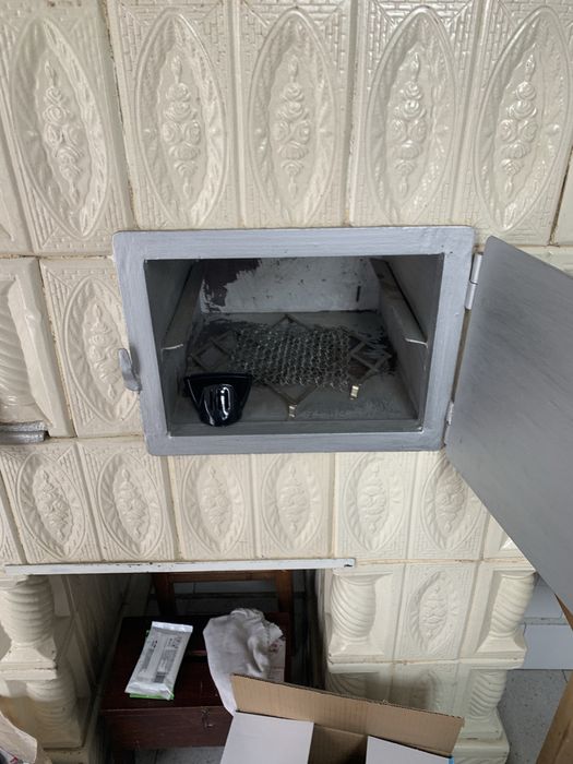 Vand soba tip cizma cu plita si duba