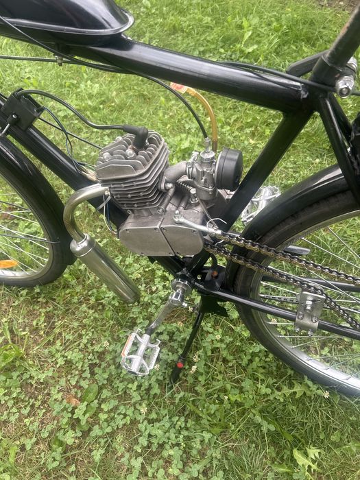 Bicicleta cu motor in stare f buna, Rodajul facut !