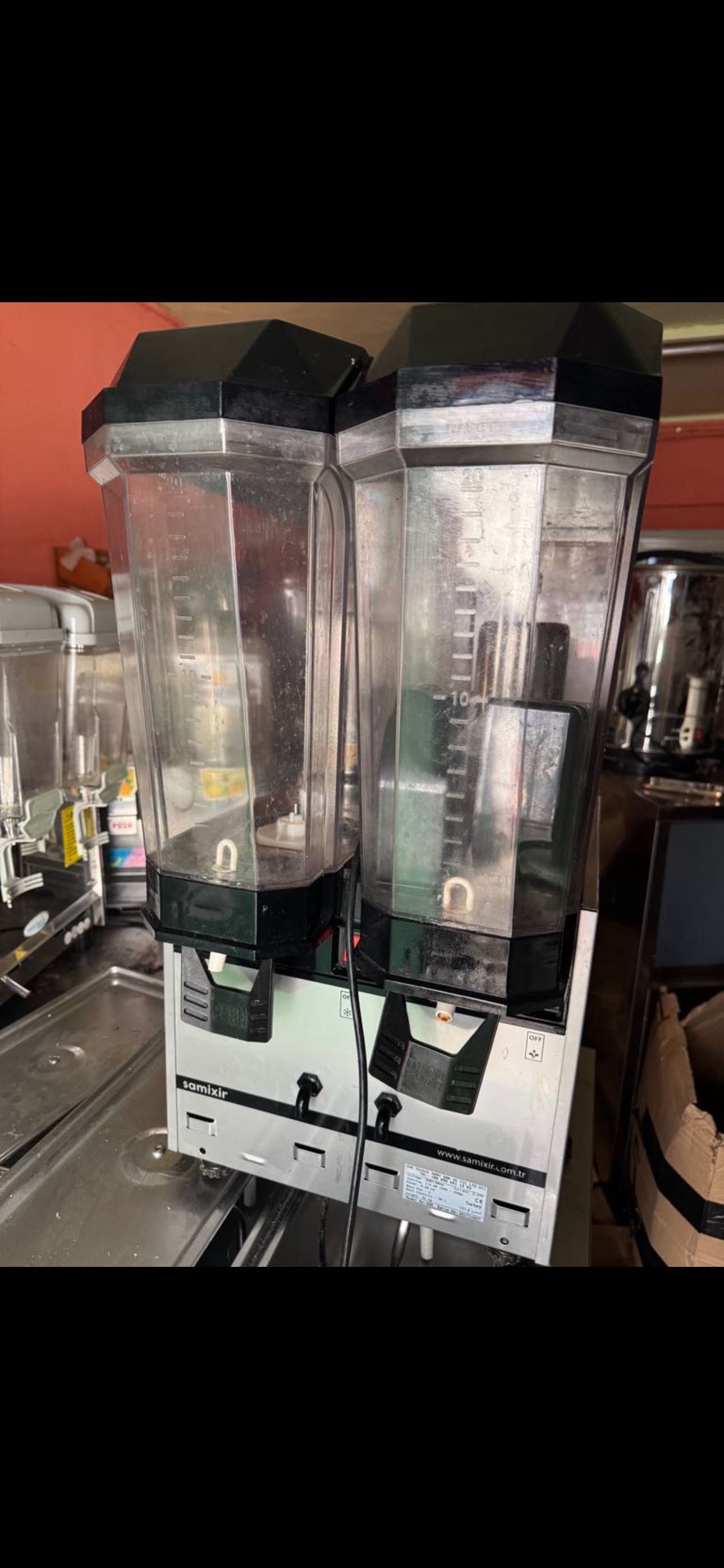 Aparat suc portocale si dispensere limonada rece