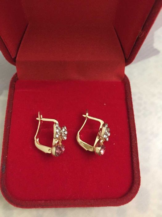 Детские серьги новые