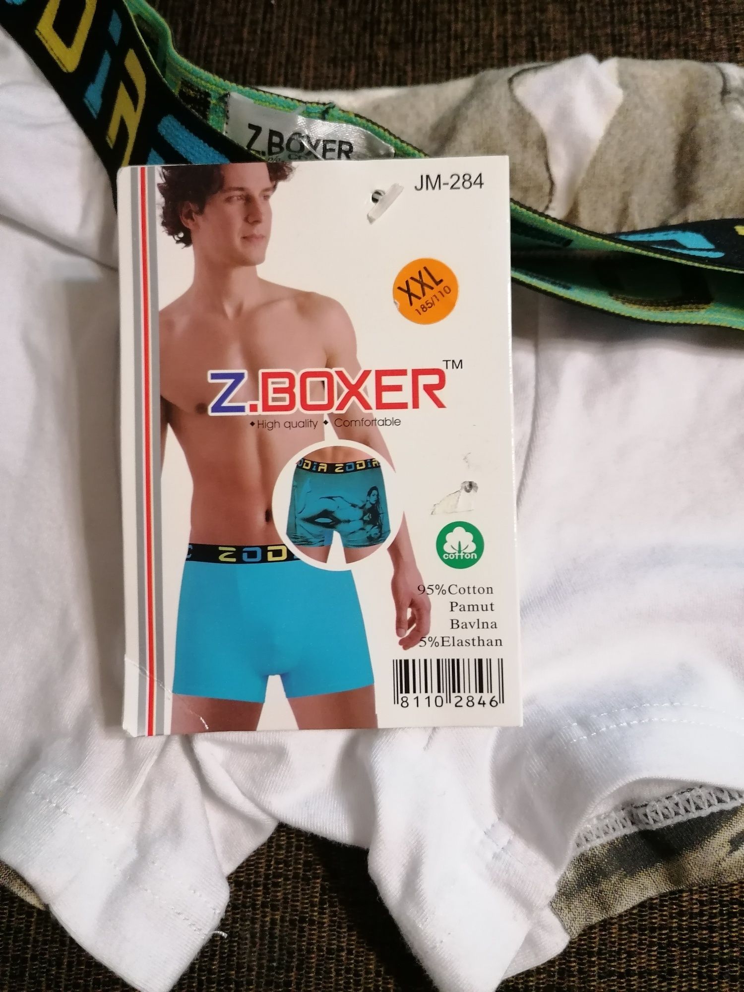 Boxeri Zodiac, bumbac marime 2XL, noi!