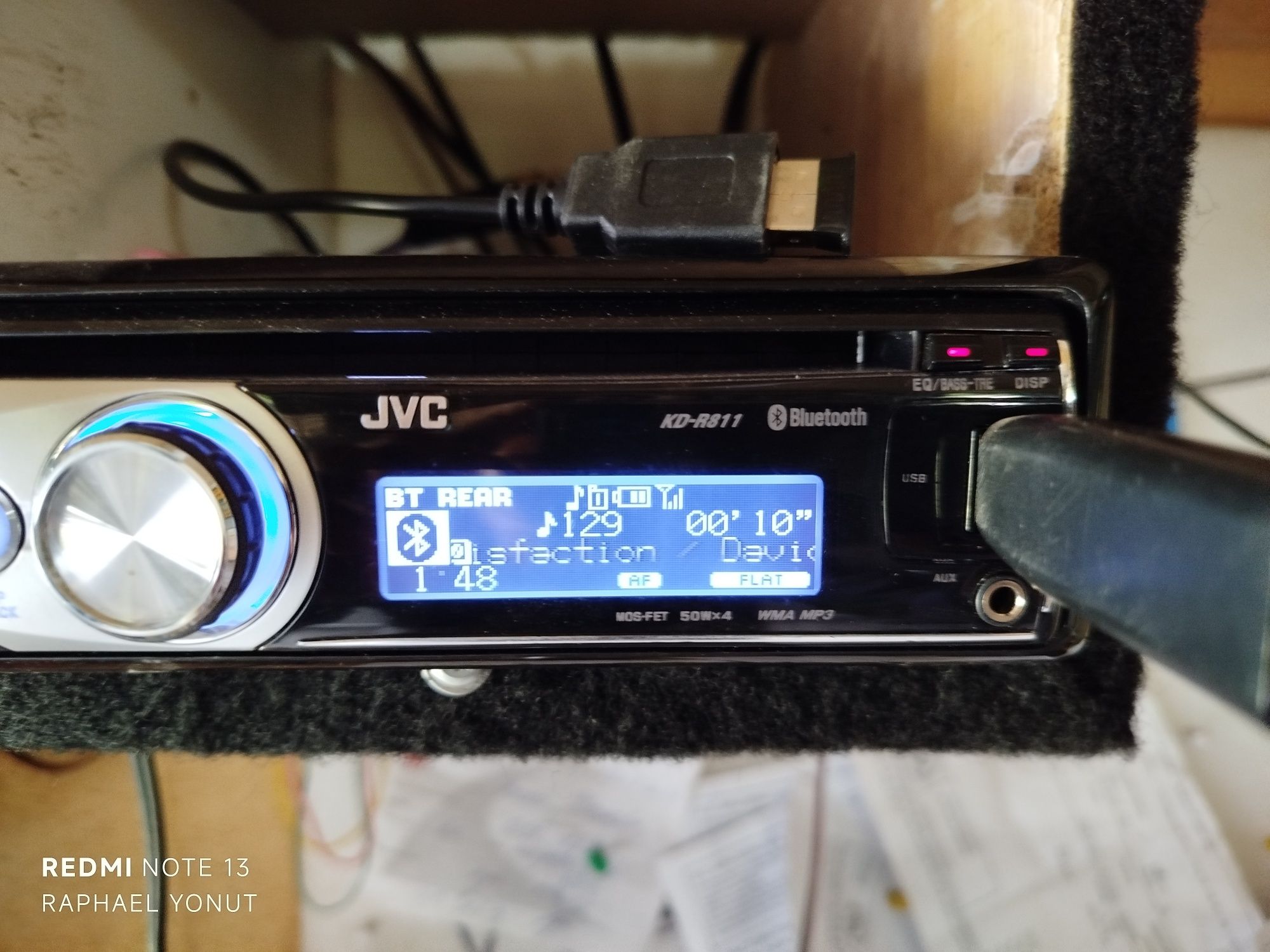 Cd Player auto Jvc kd r811 Bluetooth usb nu Alpine Pioneer Sony