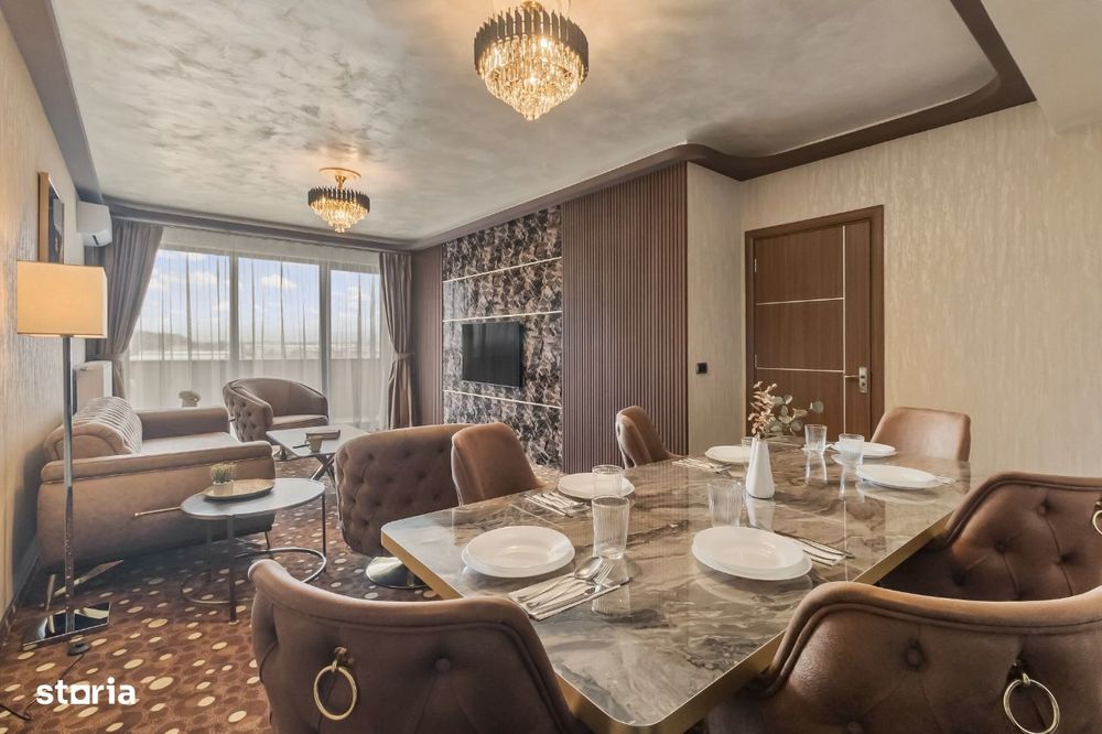 Generos, elegant, 2 camere 93mp 2 bai Locatie Premium langa MallCoresi