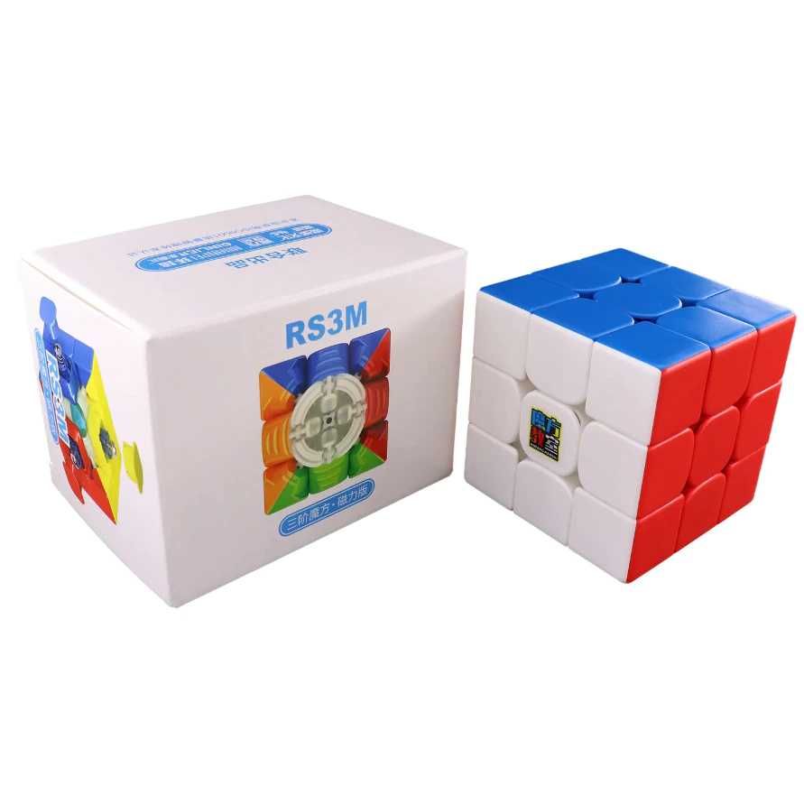 Cub Rubik 3x3 Magnetic Nou | Moyu rs3m 2020 Stickerless!