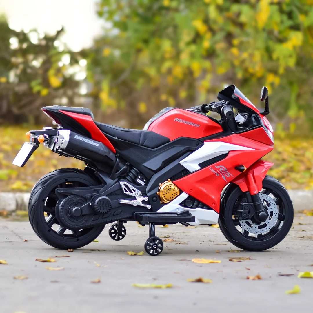 Детски Акумулаторен Мотор SuperBike TR15, 45W, 12V1Ah, EVA гуми