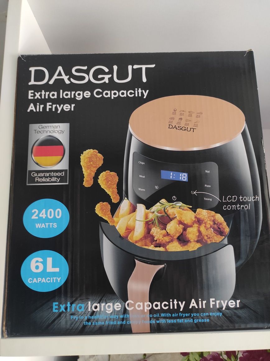 Air fryer friteusa cu abur nouă