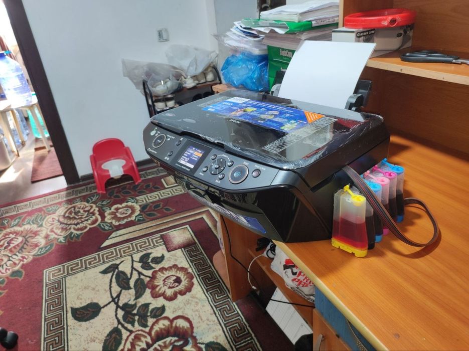 Epson L 615 Kopya skanerli 6 ta rangli dyuz 100% 600 ta chiqargan endi