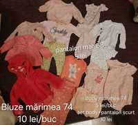 Vând lot haine bebe marimea 68-74-80