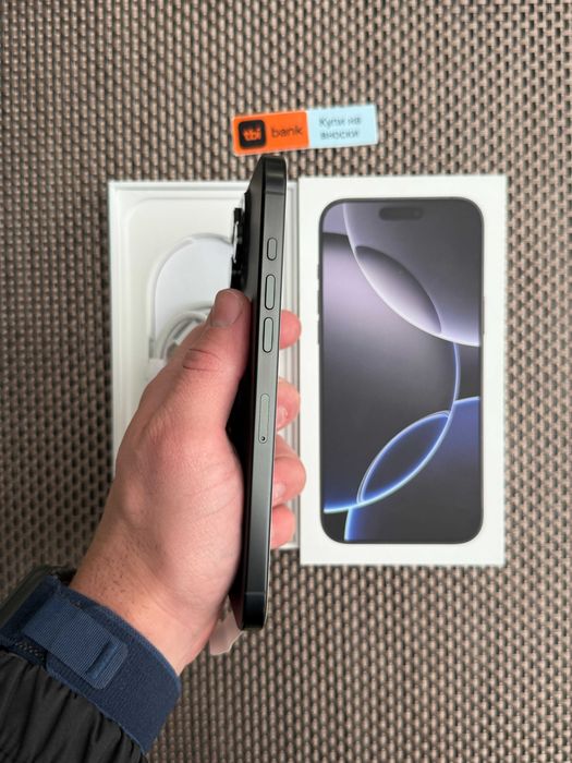 НОВ! iPhone 16 Pro MAX Лизинг от 76л/м Black Titanium  ГАРАНЦИЯ 256GB