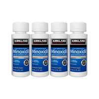 Solutie Kirkland Minoxidil 5% + Pipeta, 4 luni, Tratament barba si par