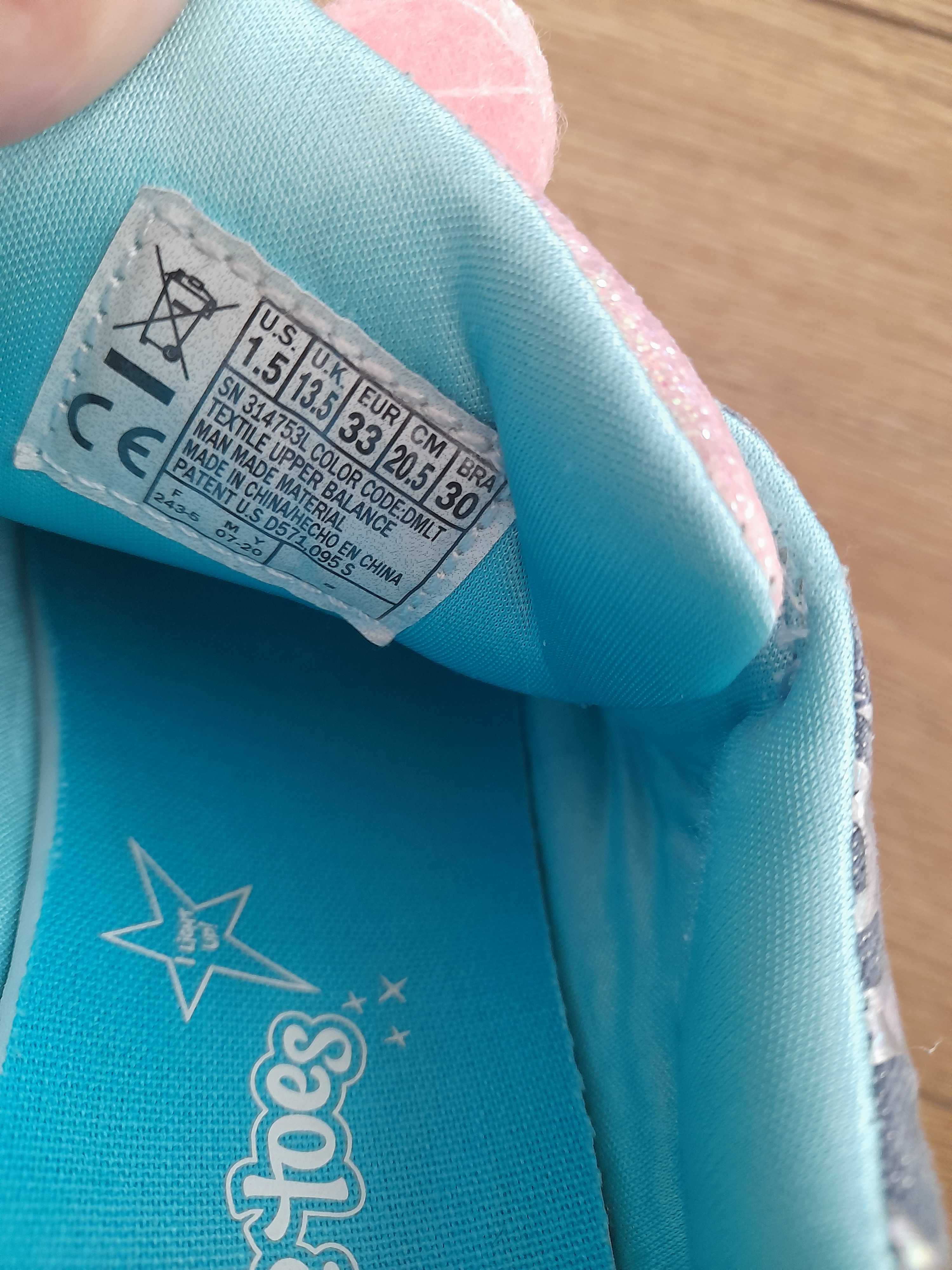 Skechers twinkle toes 33 номер