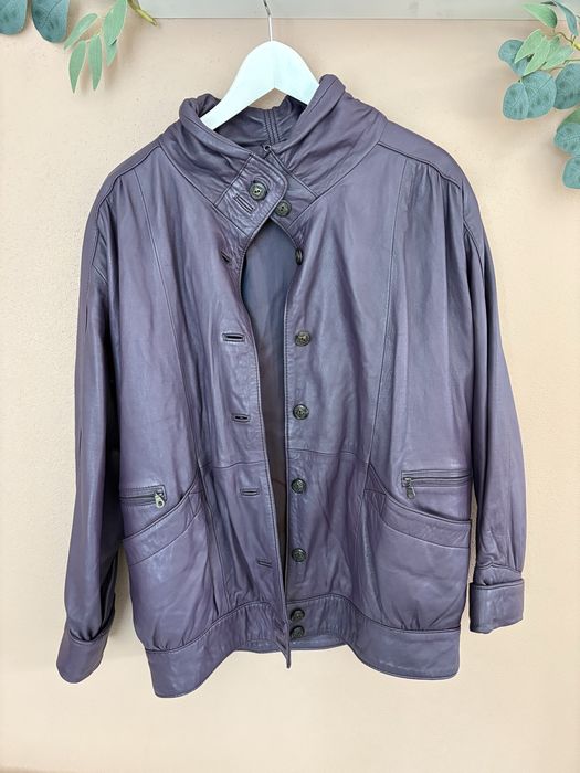 Geaca din piele naturala