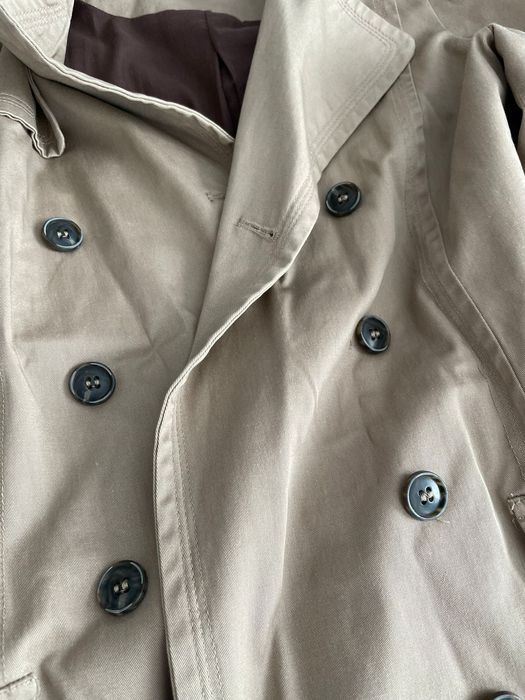 Trench bej de toamna