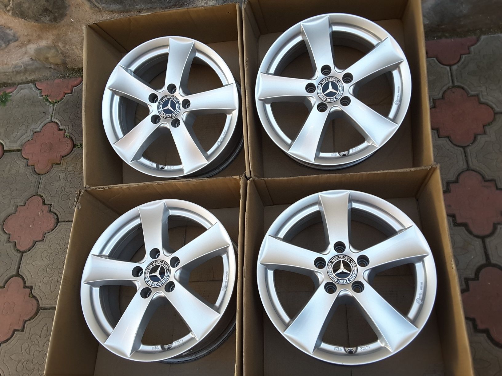 jante aliaj 16; 5x112; Mercedes V class, Vito w447, w639
