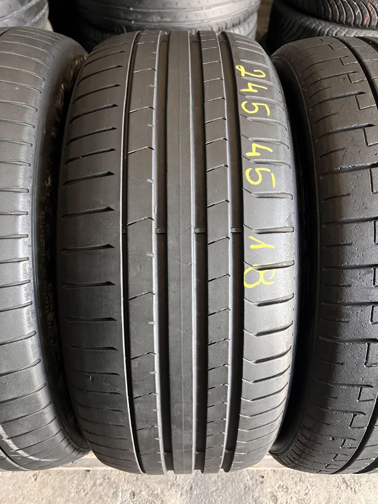 4 anvelope vara 245/45/18 , Pirelli , DOT 2022 !