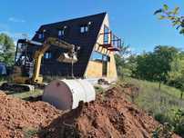 Montaj fose septice ecologice tricamerale