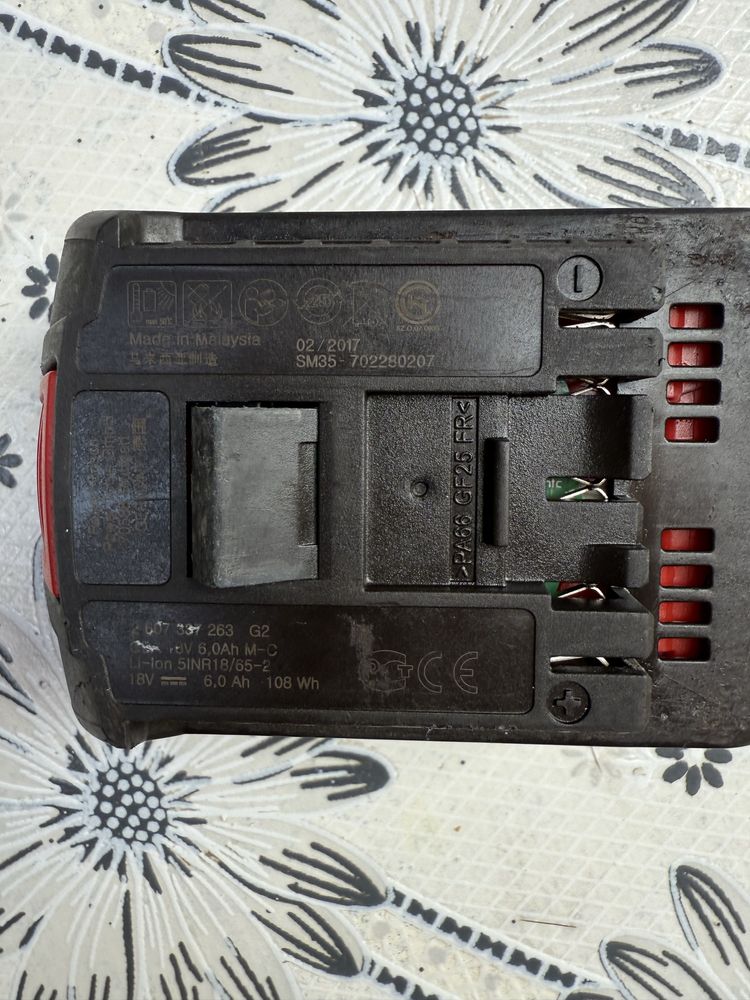Акумулаторна батерия Bosch GBA 18 V 6,0 Ah M-C Professional