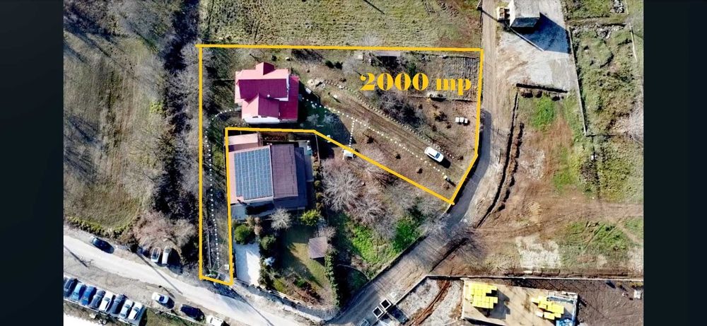 Super Ocazie_padure Snagov_casa 304 mp s.d, 2000 mp ter, 2 strazi