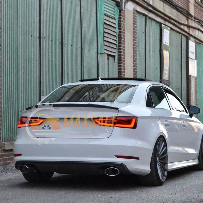 Лип спойлер за багажник M4 Style на Audi A3 8V Грундиран седан 8V