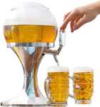 Dispenser bauturi cu Compartiment pentru Gheata si Capac 3.5 L