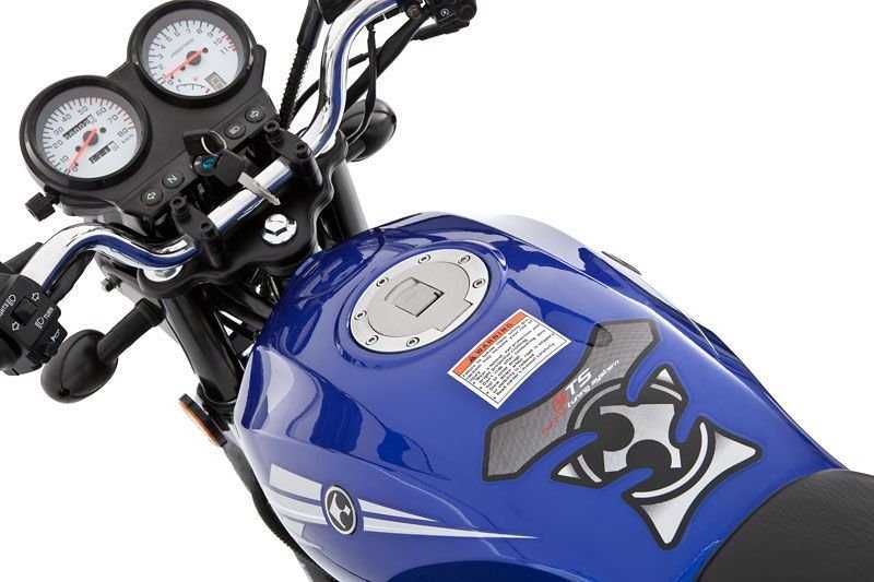 Motociclu Fighter Eco 50cc, culoare albastru