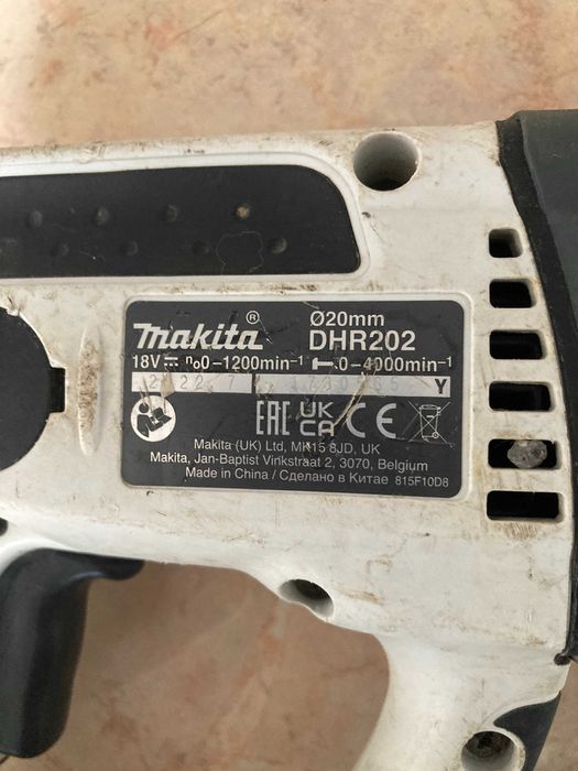 Акумулаторни перфоратори DeWalt и  Makita 18v