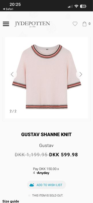 Дамски пуловер Gustav