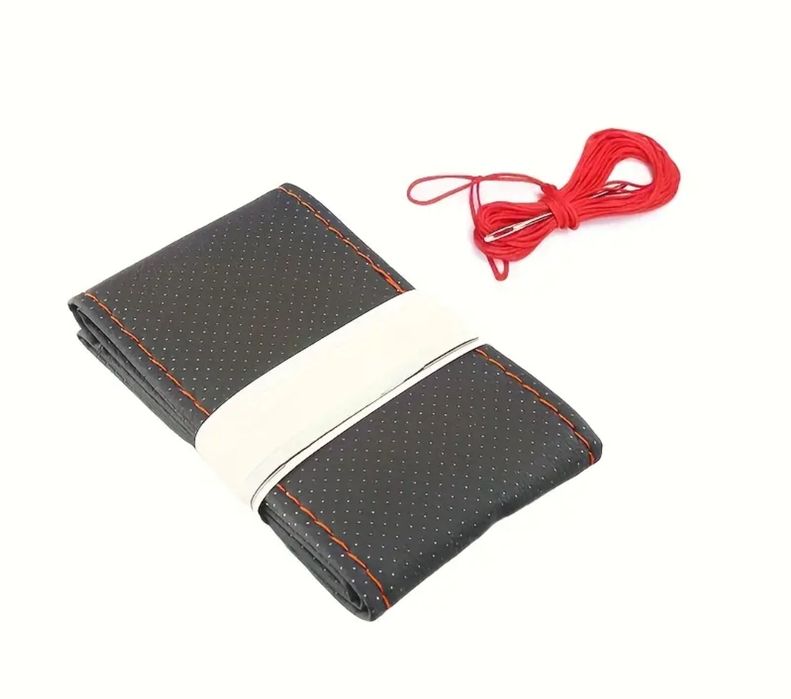 Husa cu ac și ață , Husa volan universala ață negru sau rosu