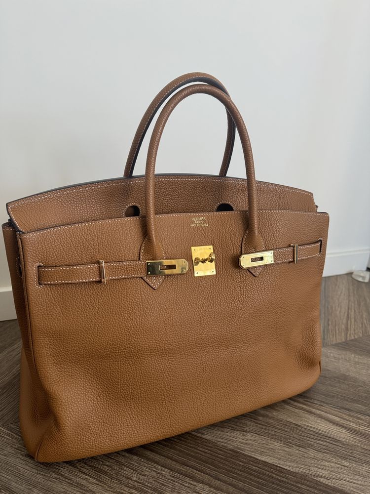 Hermes Birkin 35 gold