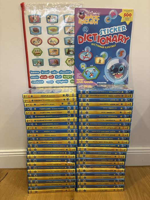 Magic English DVD complet cu dictionar