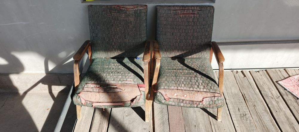 Б/у Диван и кресло