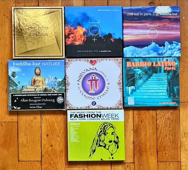 Lot 7 CD orig. chill out: Hotel Costes, Buddha-Bar, Nirvana Lounge, BL