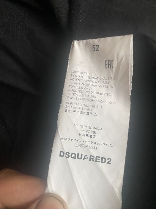 Vand geaca dsquared2 din piele